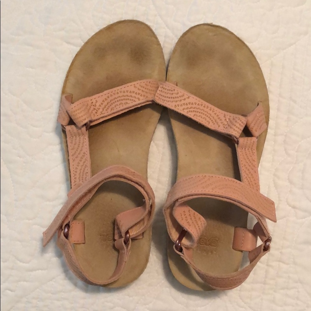 Pink Teva Sandals